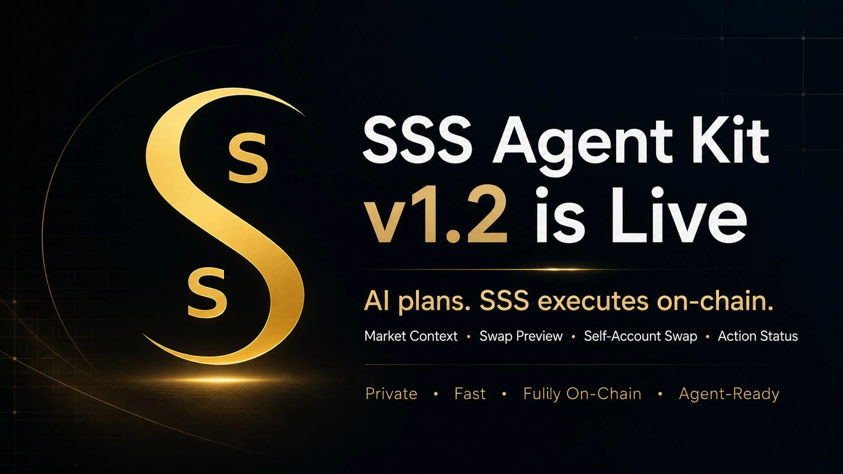 SSS Agent Kit docs and API screenshot